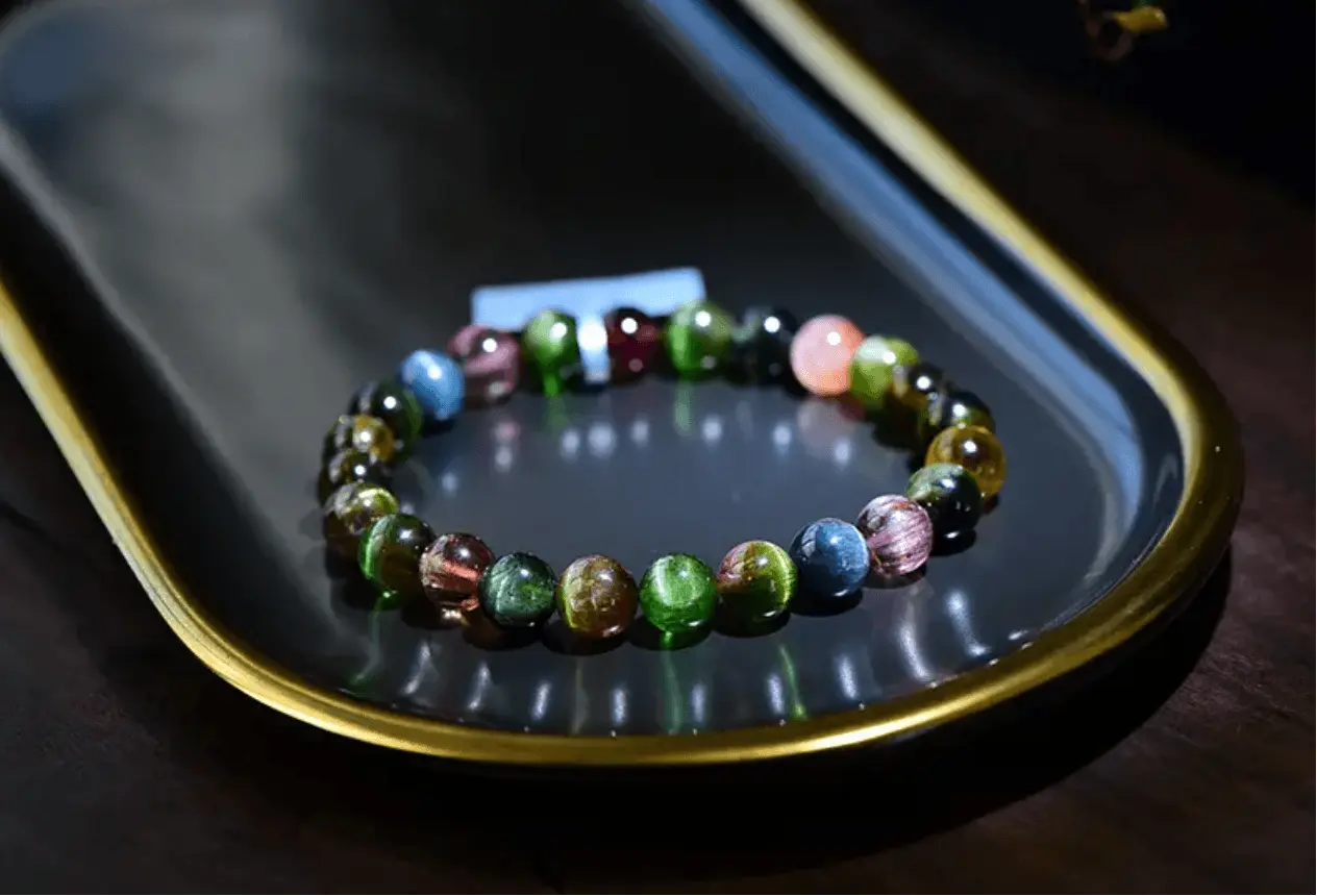 Natural Candy-Colored Cat's Eye Crystal Bracelet for All xuyuan