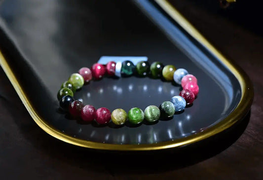 Natural Candy-Colored Cat's Eye Crystal Bracelet for All xuyuan