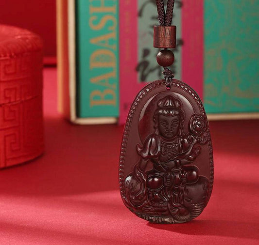 Design Eight Patron Saint Pendant Obsidian Pendant 8 SHINECRYS Arts and Crafts