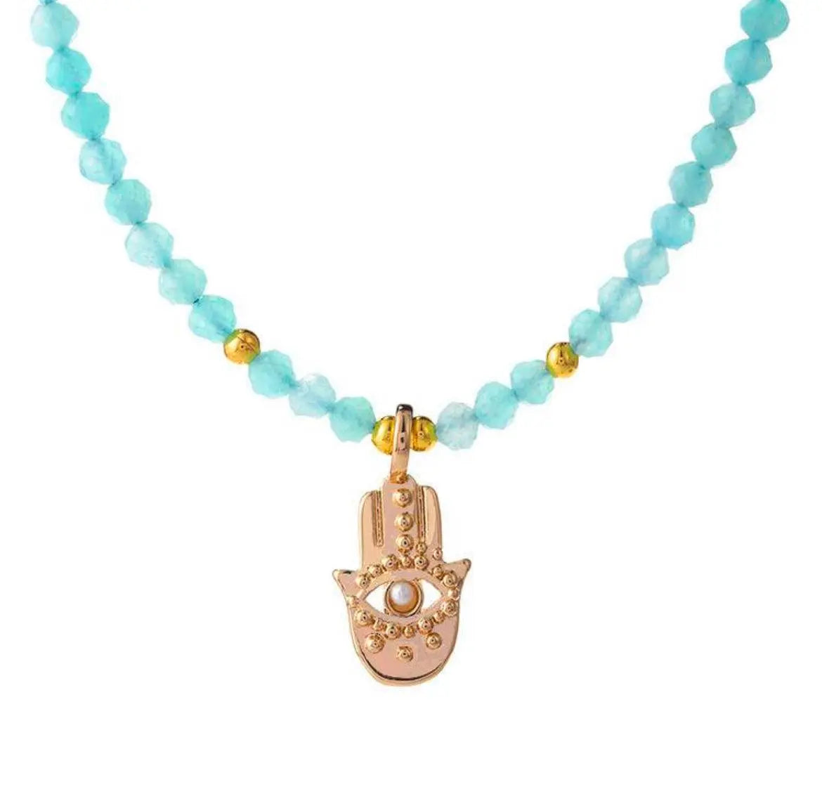 Stone Necklace - Quiet Guard for Emotional Balance and Style SHINECRYS Arts and Crafts