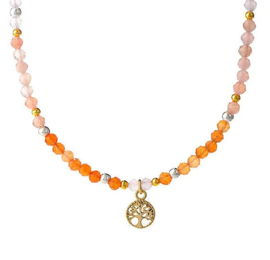 Nature's Essence Tree of Life Necklace for Personal Growth SHINECRYS Arts and Crafts