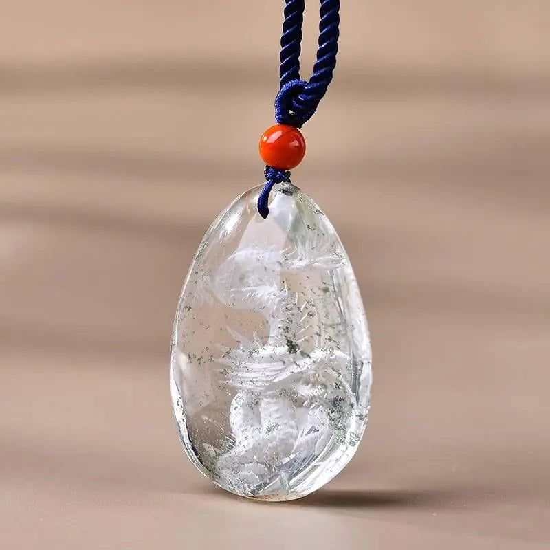 Natural Crystal Zodiac Pendant for Celestial Elegance Crystal Country Arts and Crafts