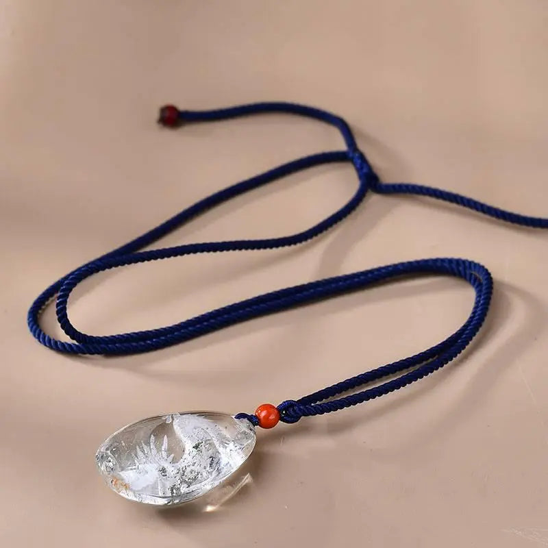 Natural Crystal Zodiac Pendant for Celestial Elegance Crystal Country Arts and Crafts