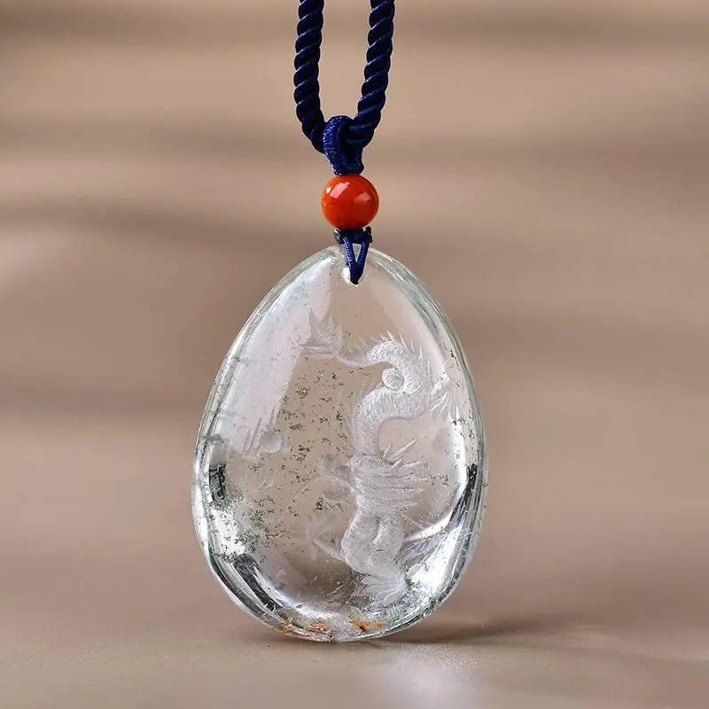 Natural Crystal Zodiac Pendant for Celestial Elegance Crystal Country Arts and Crafts