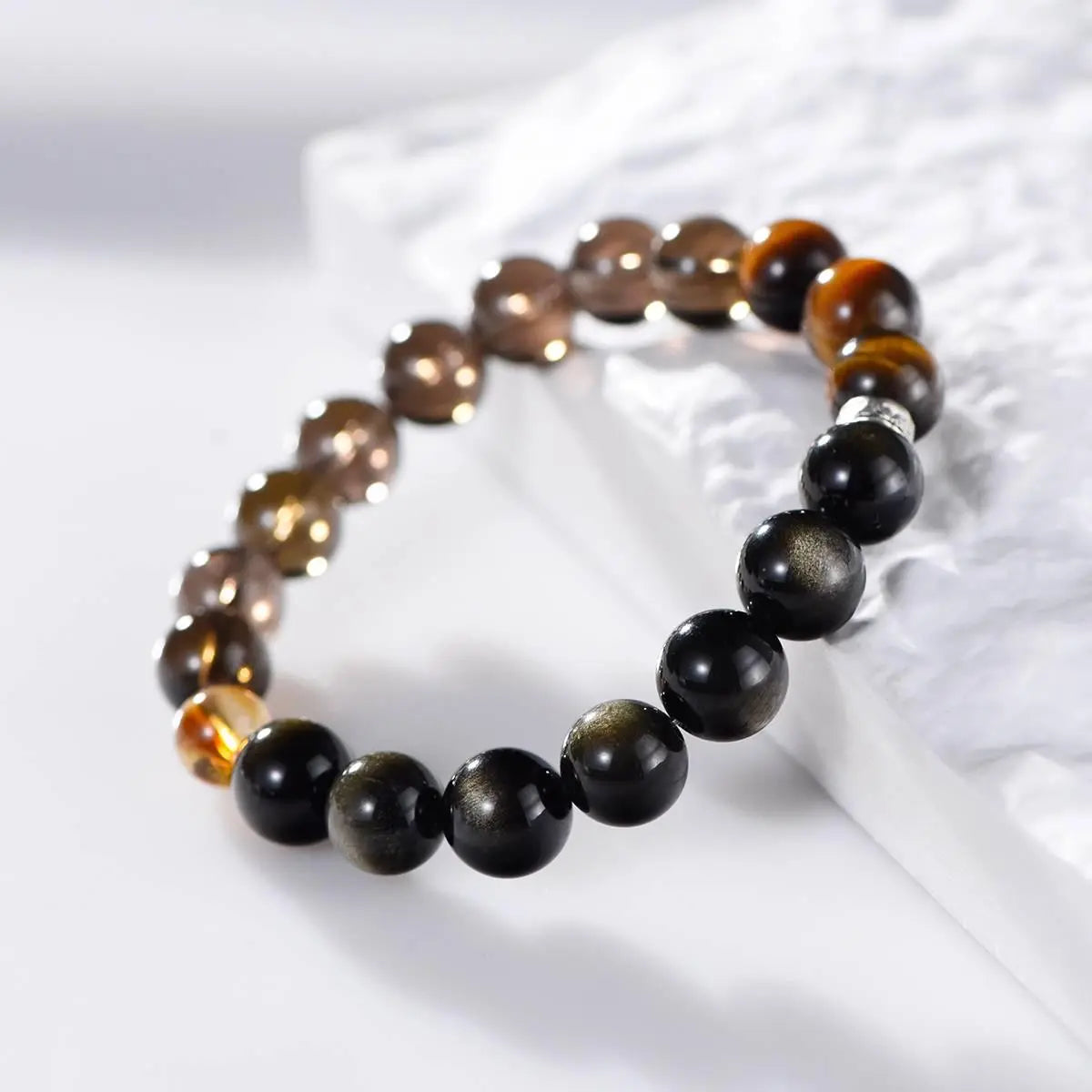 Golden Tiger Eye Fortune Bracelet for Abundance and Style Crystal Country Arts and Crafts