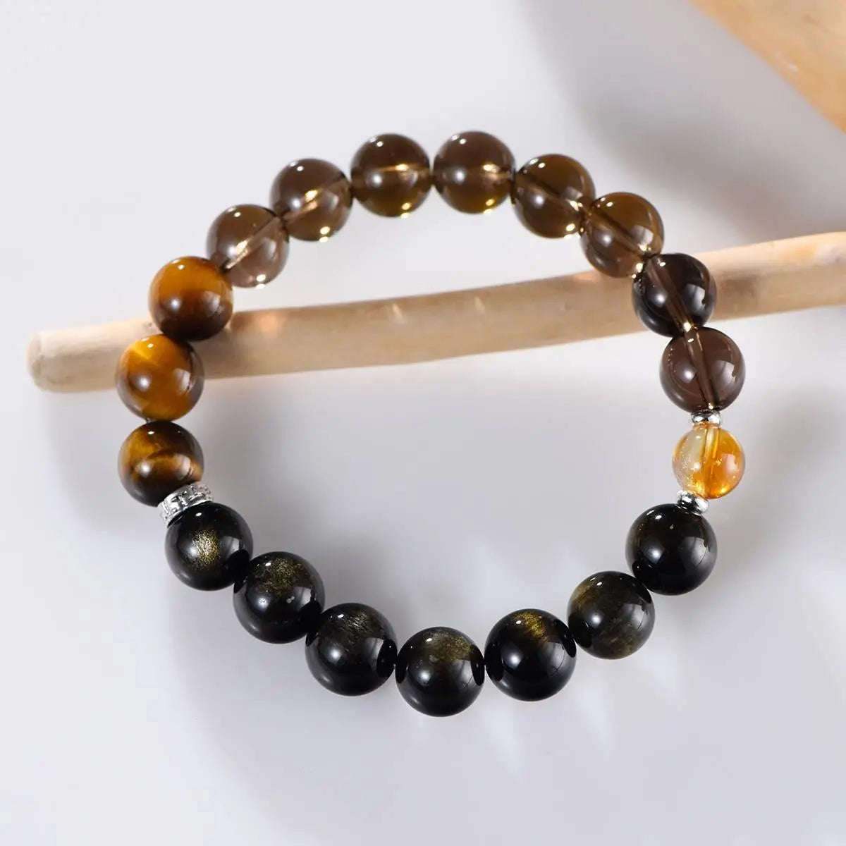 Golden Tiger Eye Fortune Bracelet for Abundance and Style Crystal Country Arts and Crafts
