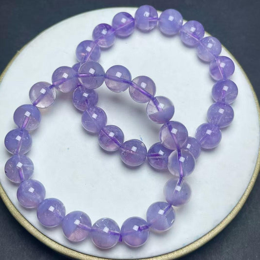 New Arrivals of Single-Loop Amethyst Quartz Bracelets zhongwangshuijin