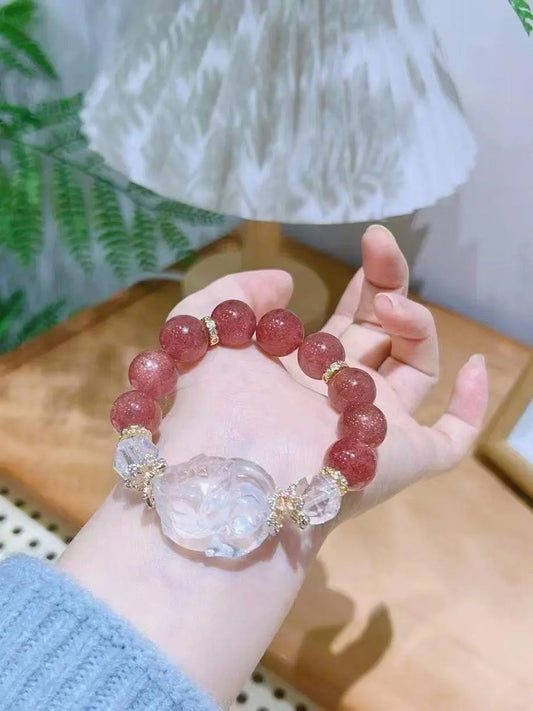 Nine-tailed fox crystal bracelet SHENGAI