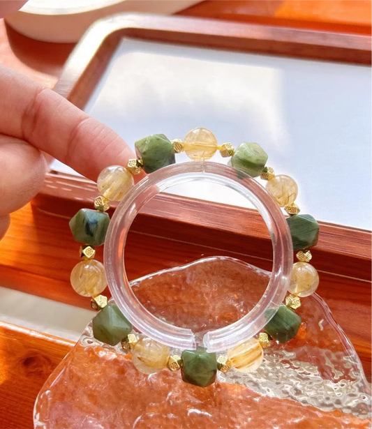 Ghost Agate Gemstone for Jewelry and Home Decor jingshiji Arts and Crafts