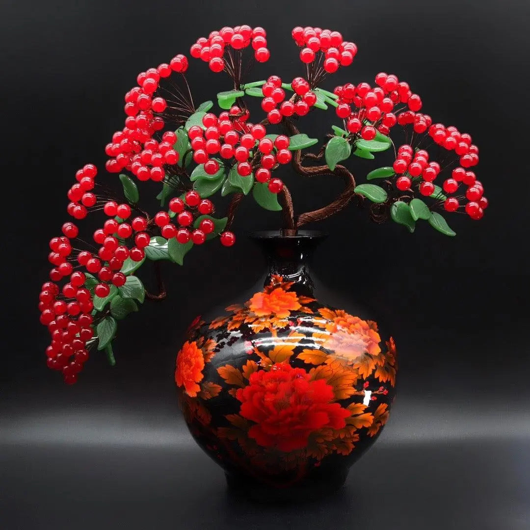 Rich And Rich Flowers Cash Cow Decorative Arrangement shuijingchuanqi Arts and Crafts
