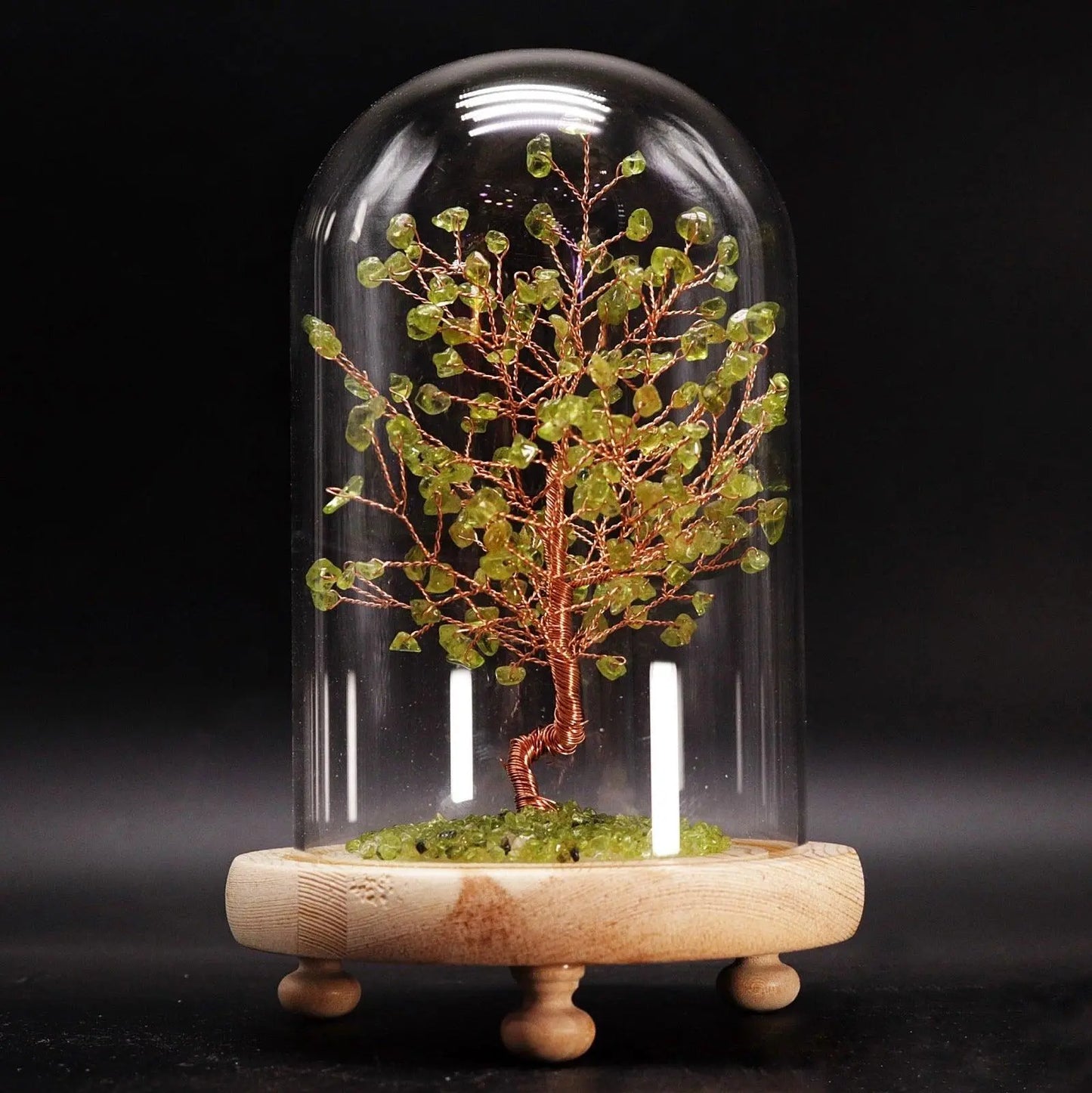 Natural Crystal Pine Wishing Tree for Positive Energy shuijingchuanqi Arts and Crafts