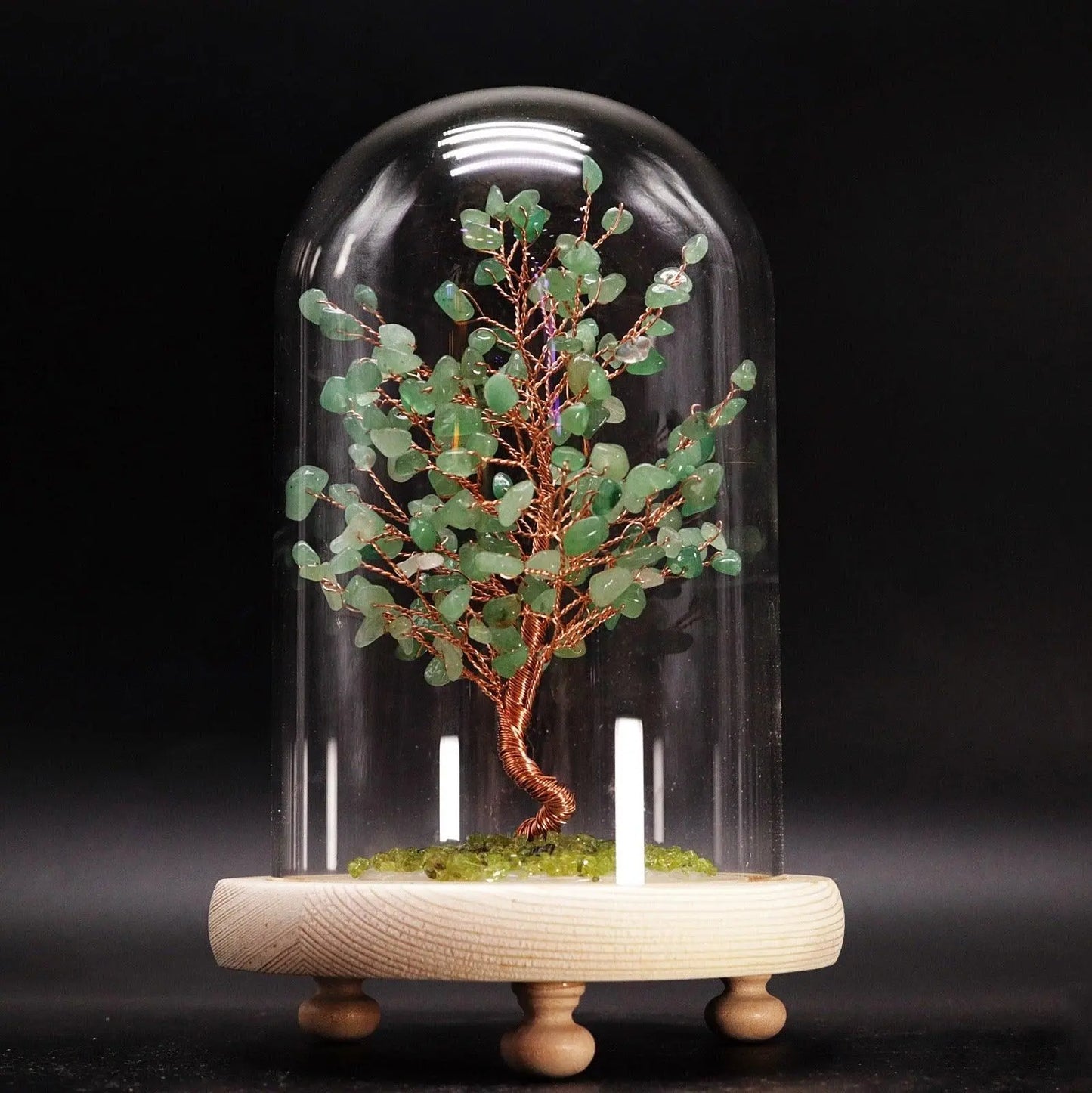 Natural Crystal Pine Wishing Tree for Positive Energy shuijingchuanqi Arts and Crafts