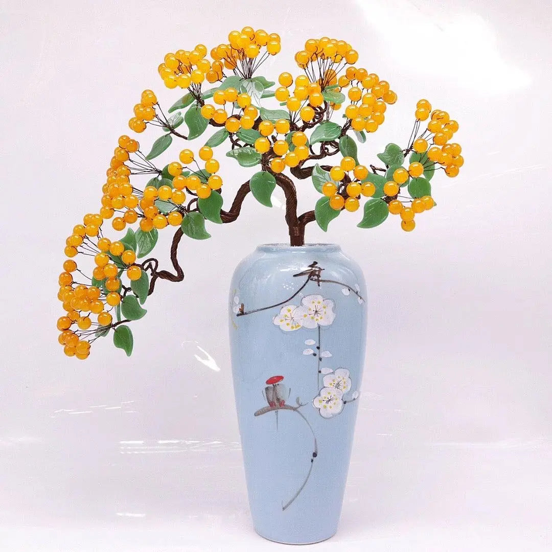 Topaz Fruit Fruitful Welcome Pine Decoration for Home shuijingchuanqi Arts and Crafts