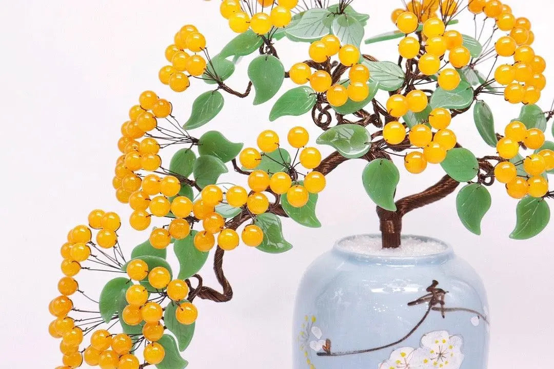 Topaz Fruit Fruitful Welcome Pine Decoration for Home shuijingchuanqi Arts and Crafts