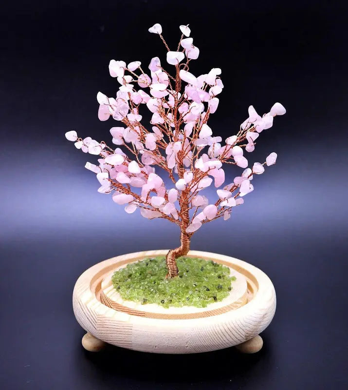 Natural Crystal Pine Wishing Tree for Home Decor shuijingchuanqi Arts and Crafts