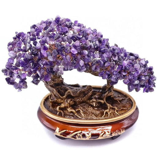 Welcome Pine Money Tree Crystal Encryption for Abundance shuijingchuanqi Arts and Crafts