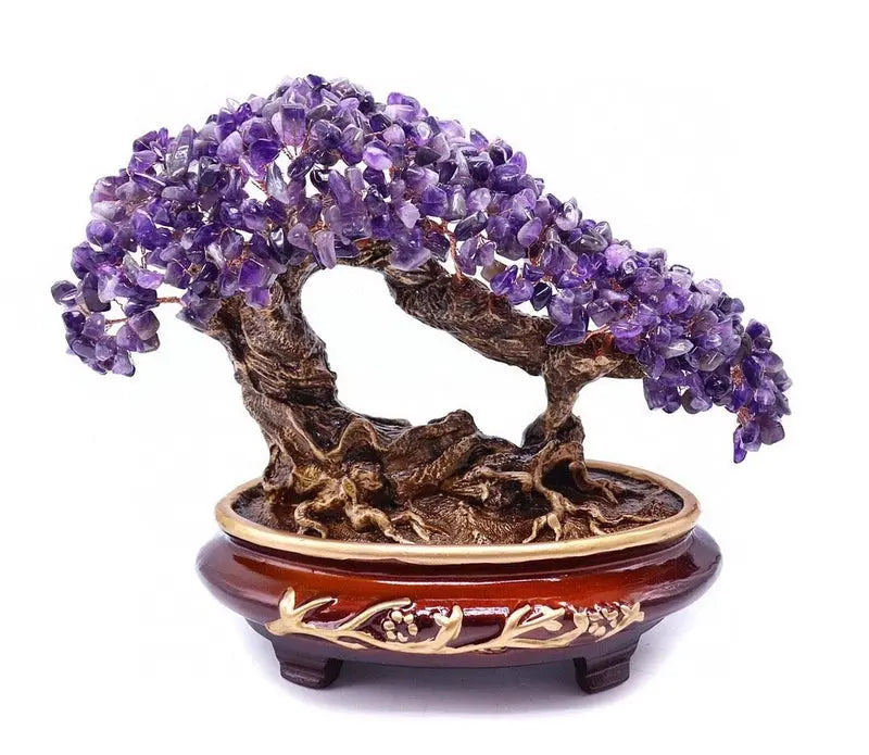 Welcome Pine Money Tree Crystal Encryption for Abundance shuijingchuanqi Arts and Crafts