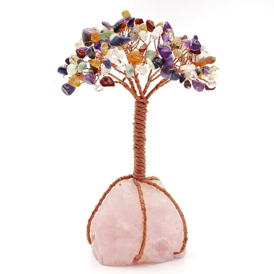 Natural Crystal Fortune Tree Handicraft Decoration Gift shuijingchuanqi Arts and Crafts