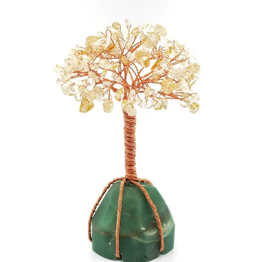 Natural Crystal Fortune Tree Handicraft Decoration Gift shuijingchuanqi Arts and Crafts