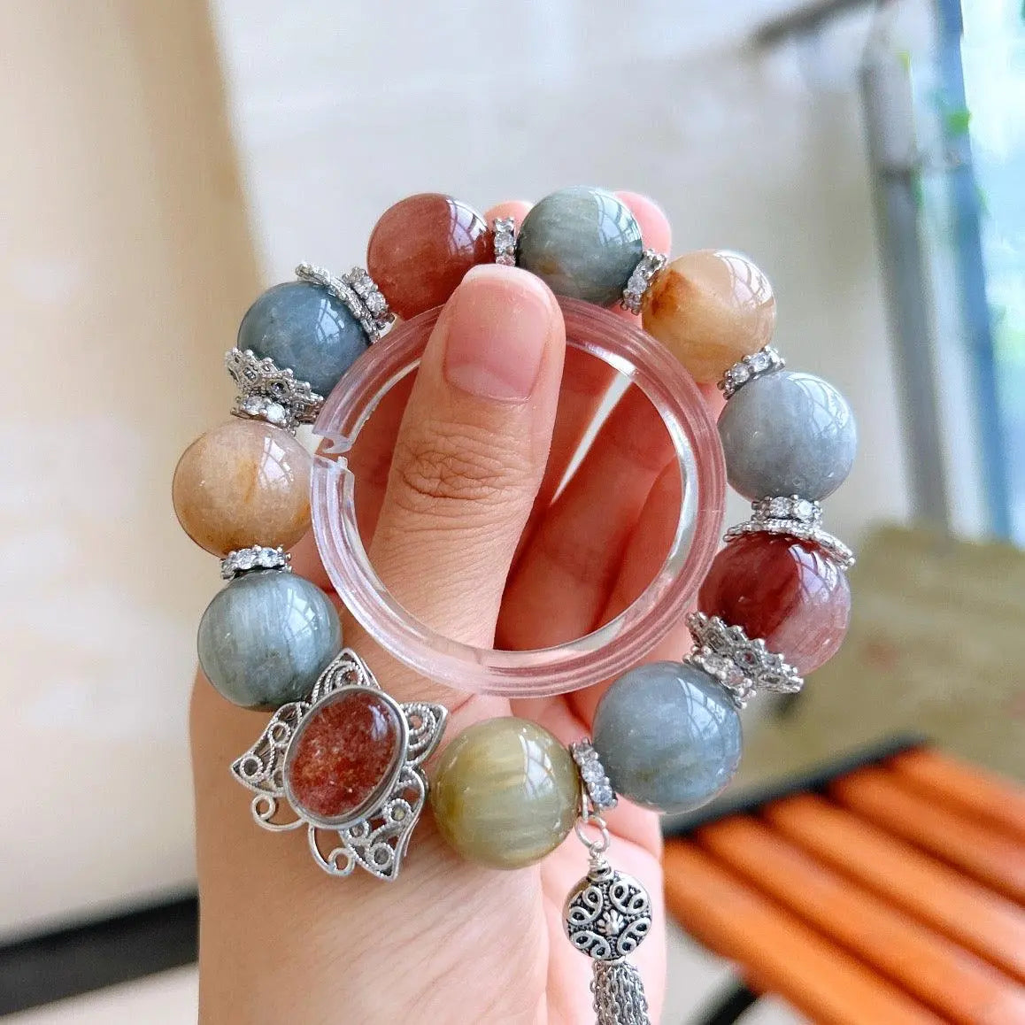 Color Hair Free Bracelet for Stylish Everyday Wear jingshiji Arts and Crafts