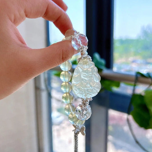 Original Design Bracelet with Unique Fox Pendant Charm jingshiji Arts and Crafts