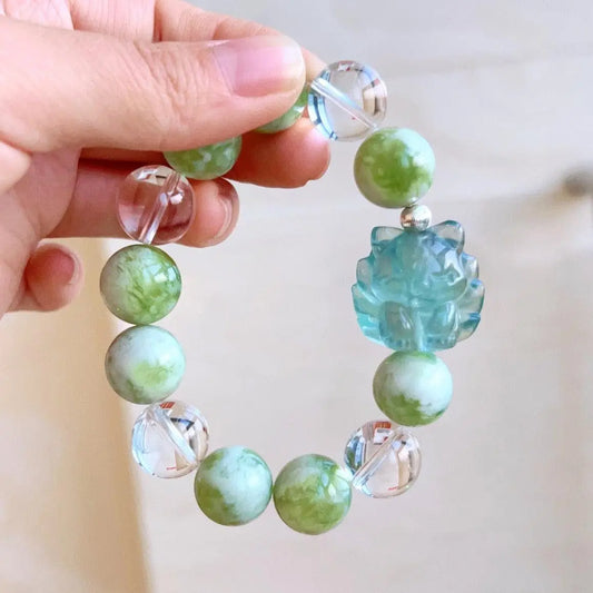 Stylish Green Milk Cover Bracelet for Every Occasion jingshiji Arts and Crafts
