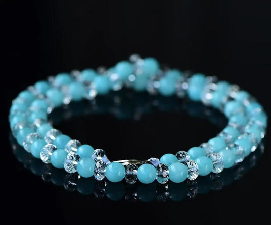 Tianhe Stone Necklace Tianhe Stone Bracelet Set Chain xuyuan