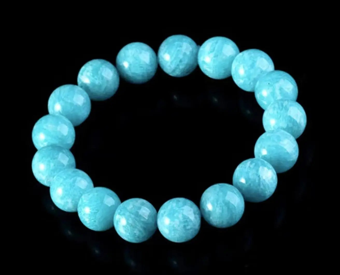 Stunning Deep Blue Ice Tianhe Stone Bracelet for Elegance xuyuan