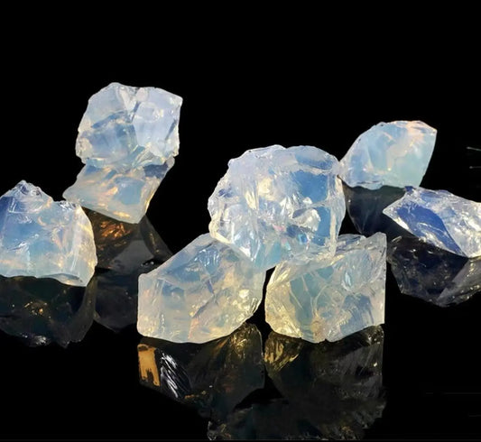 Natural Crystal Opal Raw Stone for Jewelry and Decor Shenmishuijing