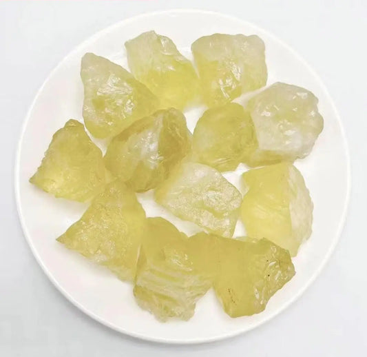 Natural Citrine Raw Stone for Positive Energy and Decor Jingyiqiujing Arts and Crafts