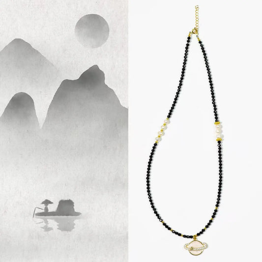 Elegant Beaded Necklace Inspired by Chinese Traditions SHINECRYS Arts and Crafts