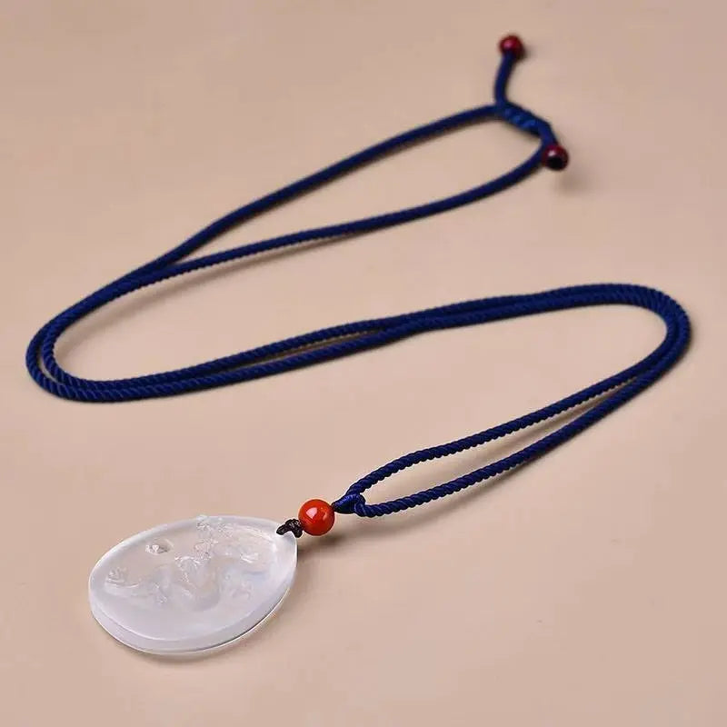 Design Natural White Crystal Zodiac Pendant Jewelry SHINECRYS Arts and Crafts