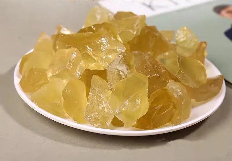 Brazilian Citrine Flower Stone - Precious Energetic Crystal Beihe Arts and Crafts