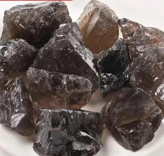 Smoky Quartz Raw Stone Beihe Arts and Crafts
