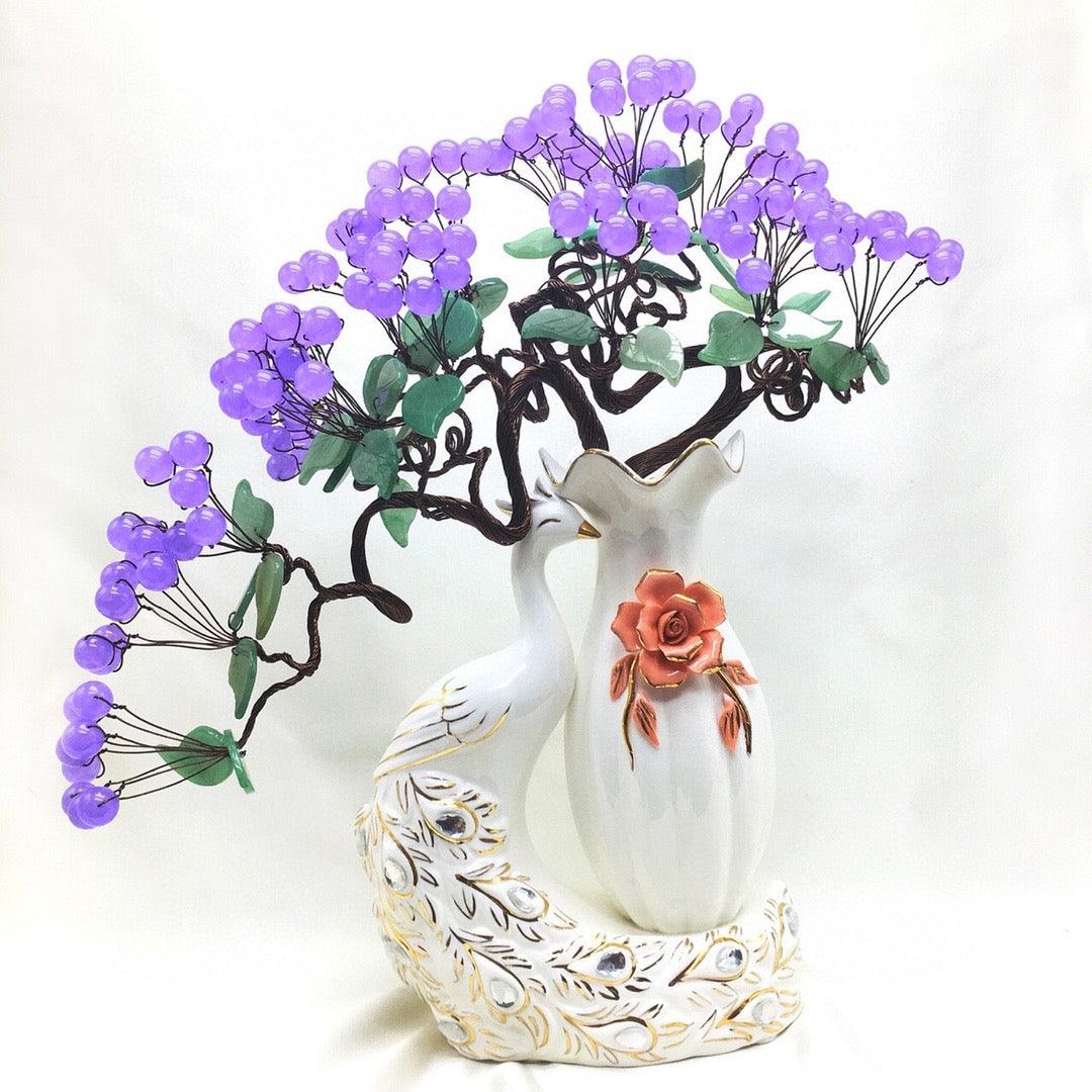 Natural Raw Amethyst Cash Cow Decoration for Abundance