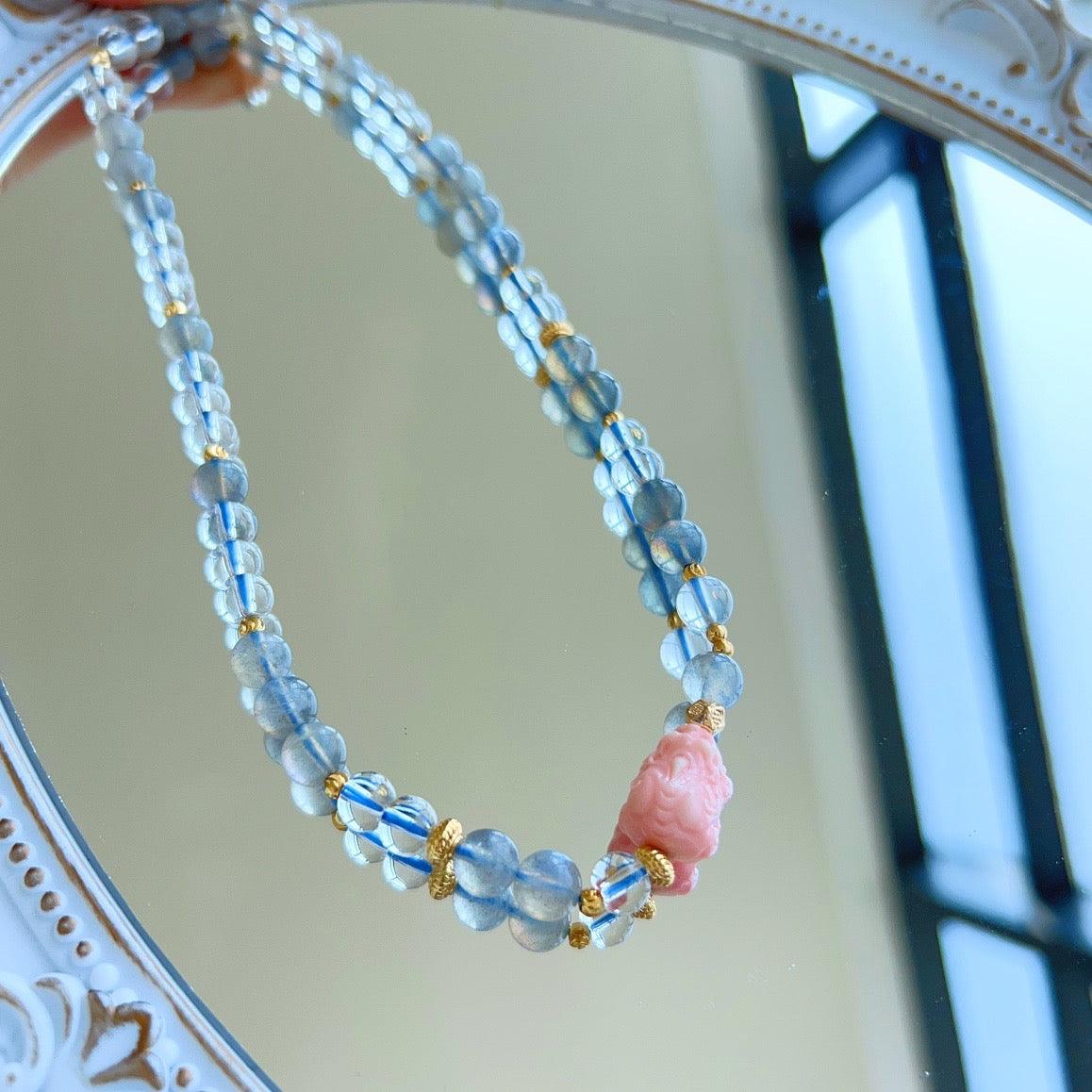Natural Grey Moonlight Bracelet for Style and Energy